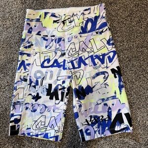 Calvin Klein performance bike shorts Compression shorties pocket running small